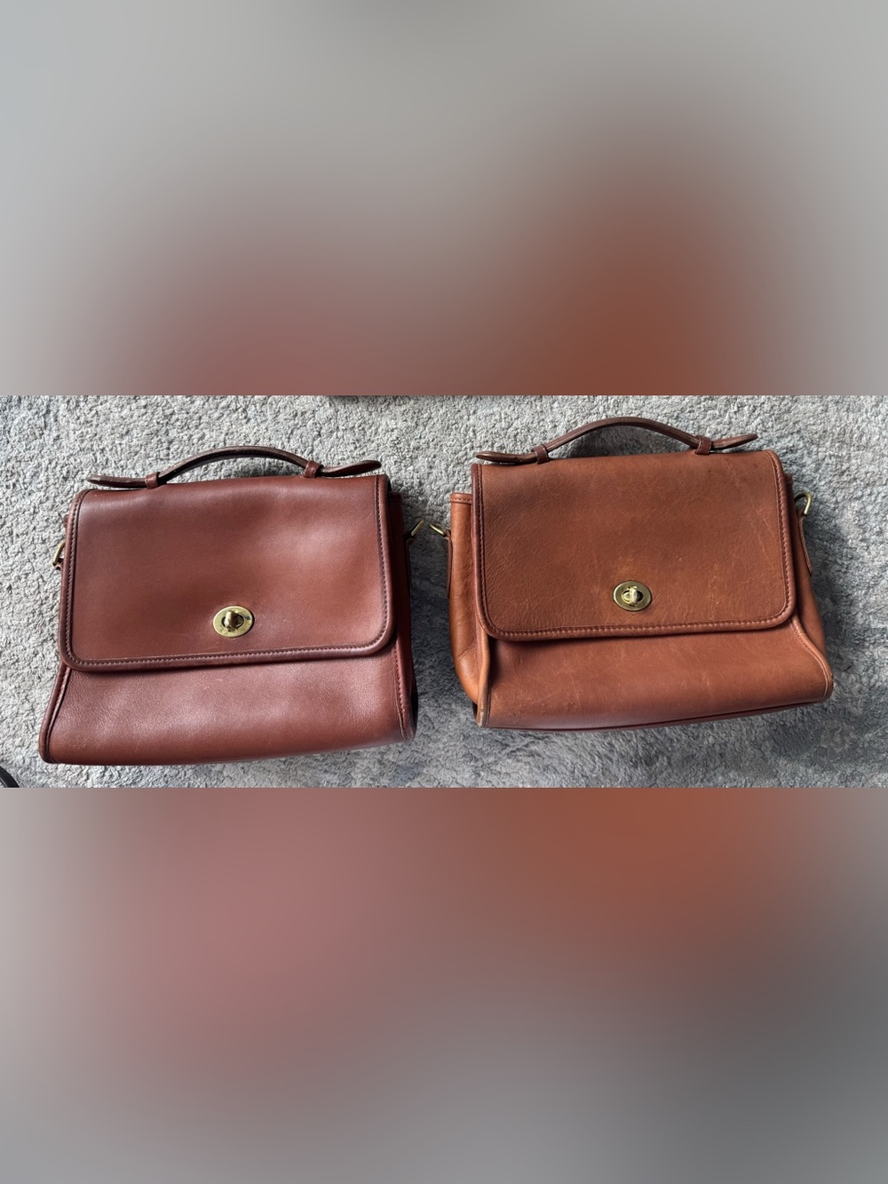 Vintage coach project bag bundle - NO STRAPS